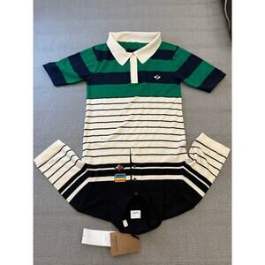 Burberry Women's XS Burberry Dress Polo Shirt Reconstructed